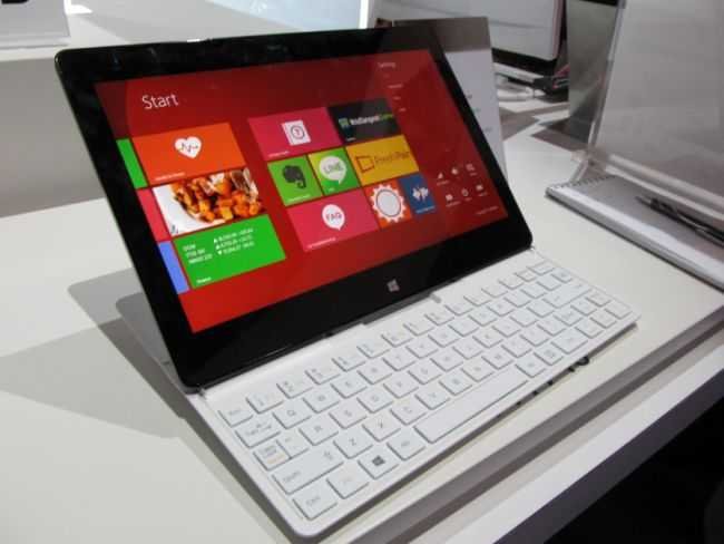 CES 2014 LG Tab Book2 Slider PC with Haswell Shown