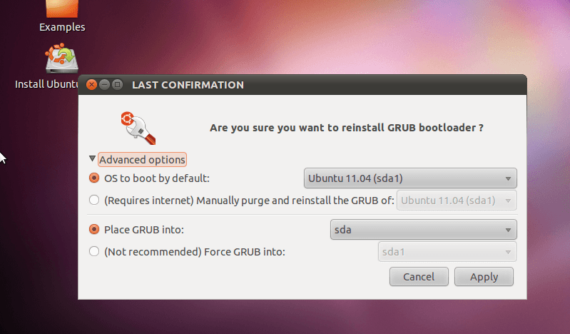 ubuntu boot