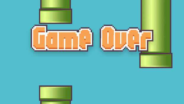 Flappy-Bird-Game-Over