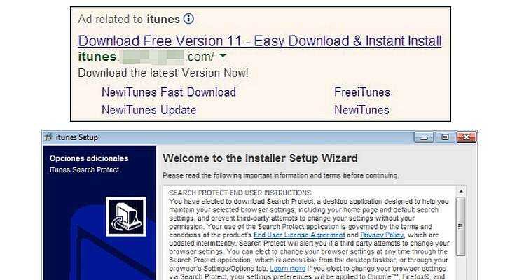 Searching for iTunes on Google Could Lead You to Potentially Unwanted Applications