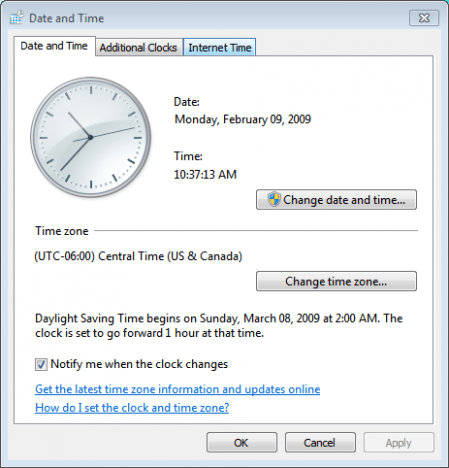 change-internet-time-server