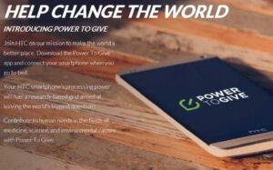 htc power to give