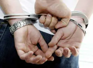 police hand cuffs