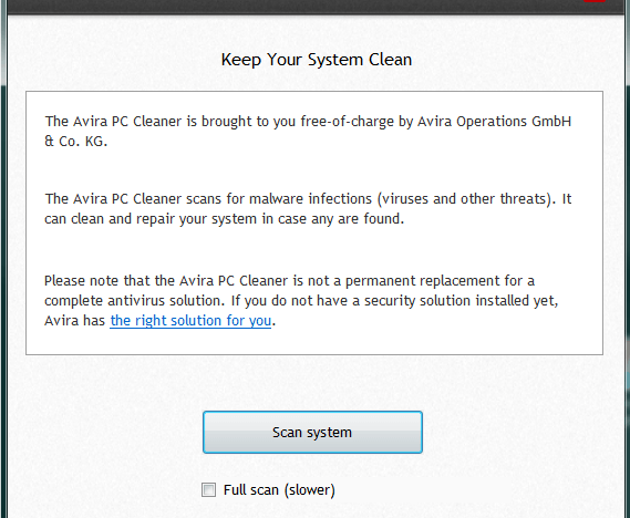 start screen pc cleaner 1