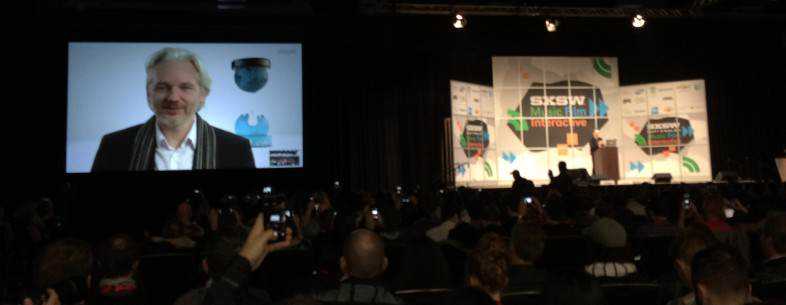 Assange-sxsw