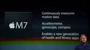 M7 iPhone 5s