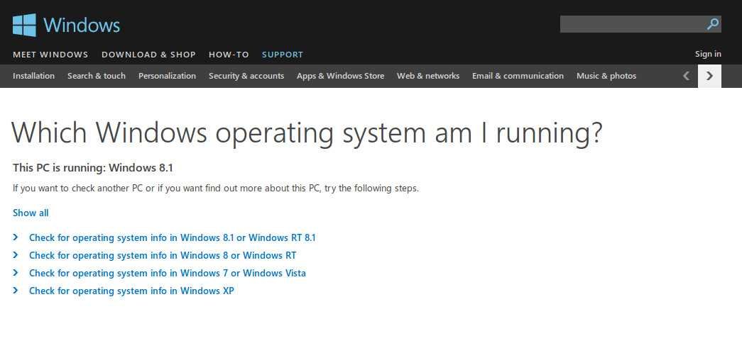 Microsoft s Website Thinks that All Linux Systems Are Windows 8 1