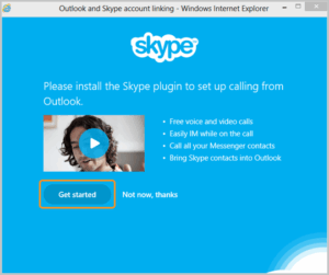 Skype for Outlook.com