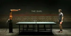 Timo Boll vs. KUKA robot