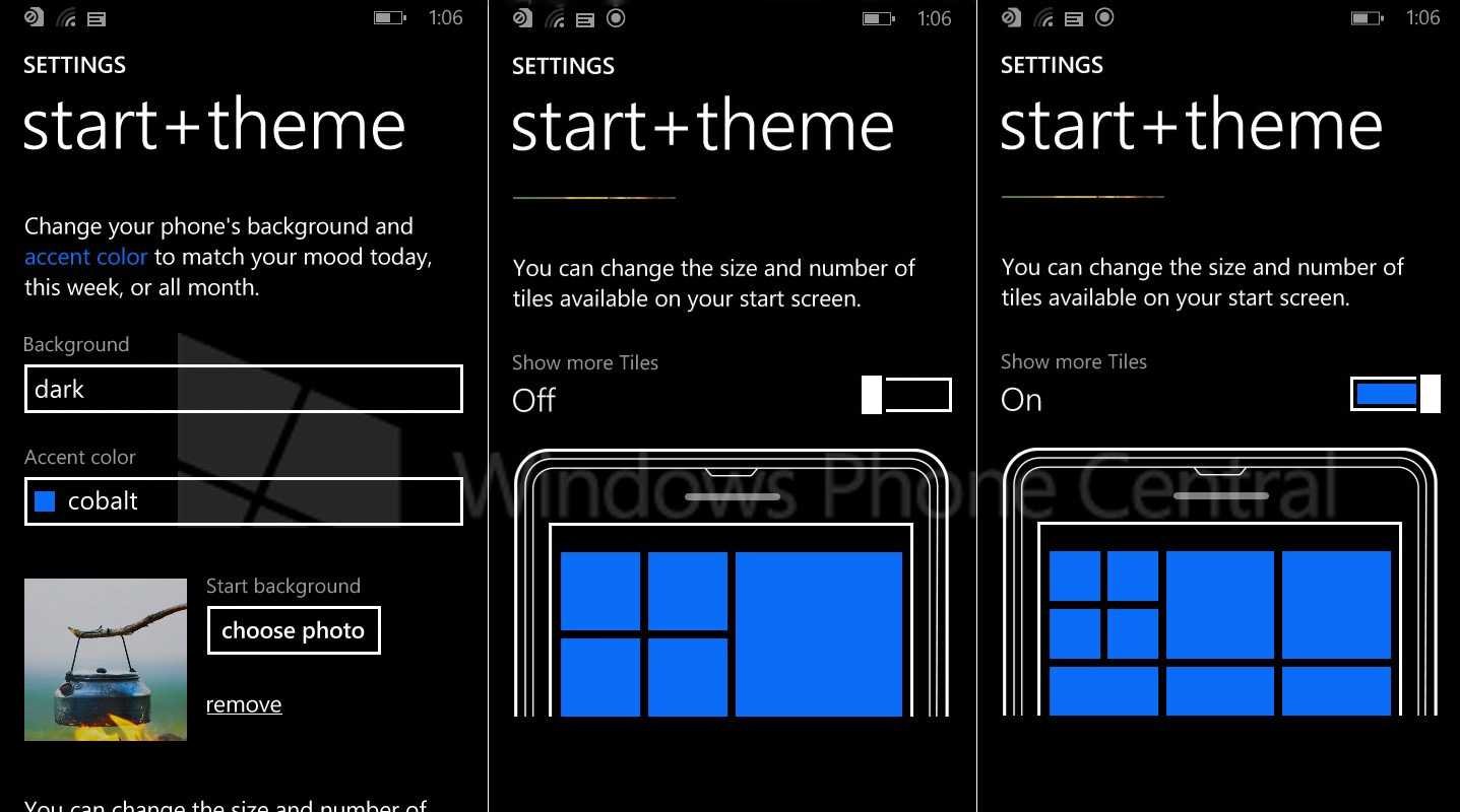 Windows Phone 8 1 Start Screen Backgrounds Leak in New Video