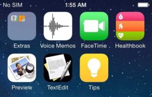ios8 screen