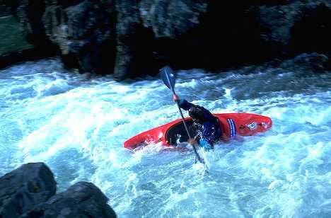 Six Mile Creek Kayaker