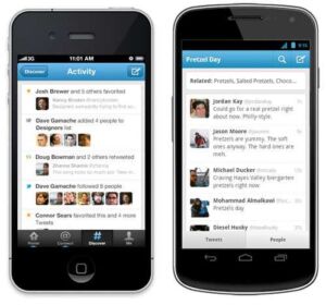 new twitter app