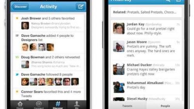 new twitter app