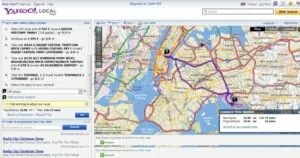 yahoo maps