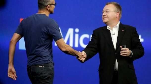 Nadella-Elop Microsoft Mobile Nokia