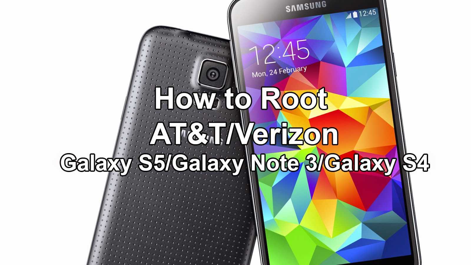 how to root att verizon galaxy s5