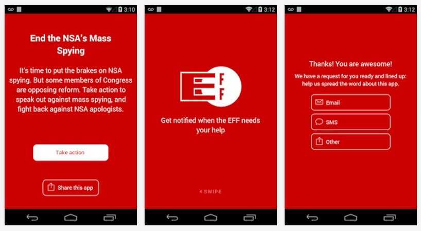 EFF Alerts