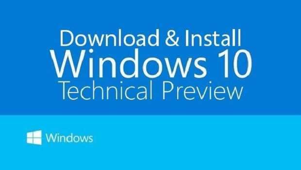 Windows 10 Technical Preview build 9926