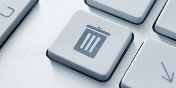 delete button Facebook