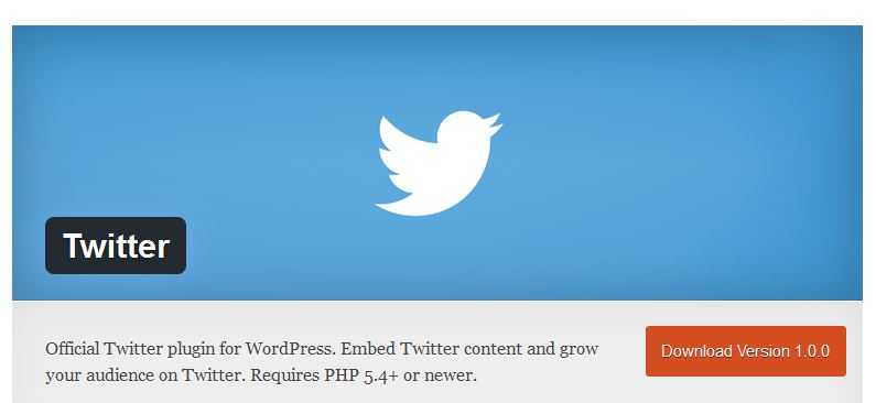 twitter plugin