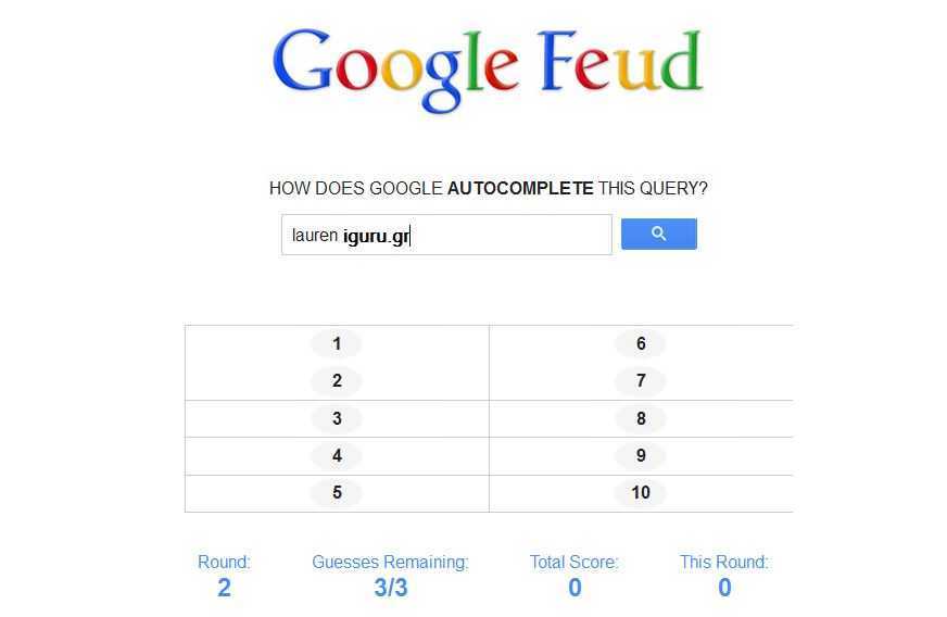google feud