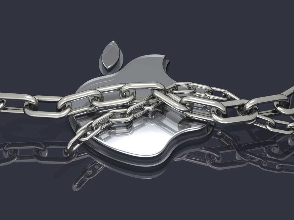 Apple Logo and Chains Mac