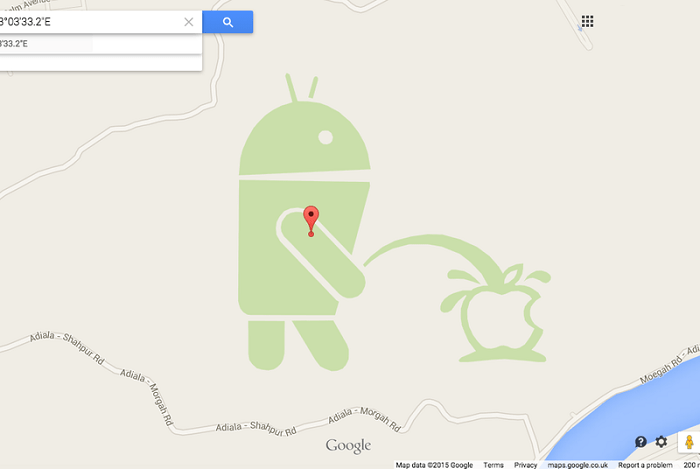 android apple logo