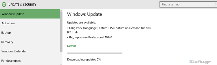 Windows 10 build 10130