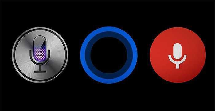 cortana siri google now