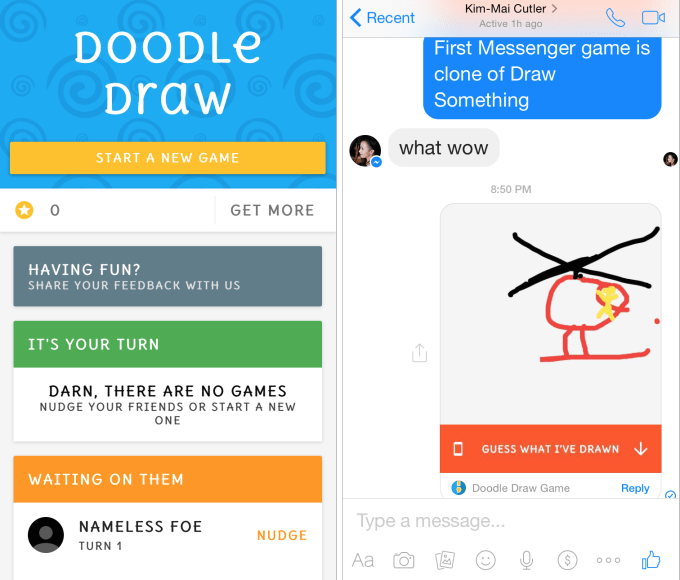Doodle Draw facebook-messenger-games