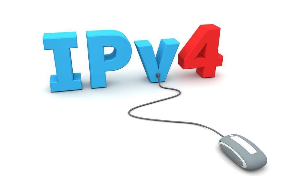 IPv4 addresses