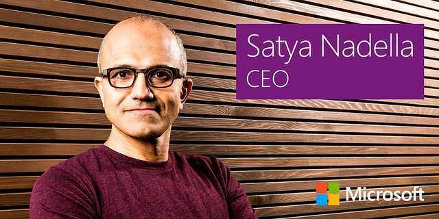 satya nadella ceo microsoft
