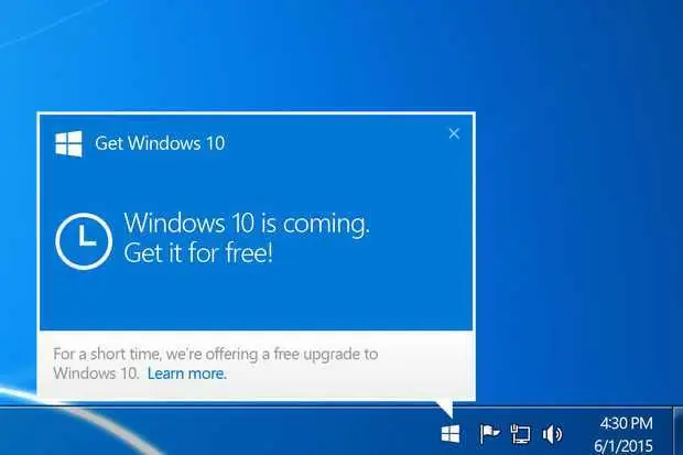 windows 10 upgrade