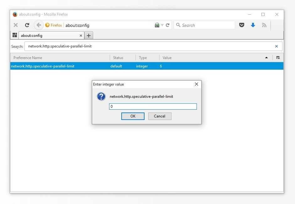 How to Disable the Speculative Connect API in Firefox