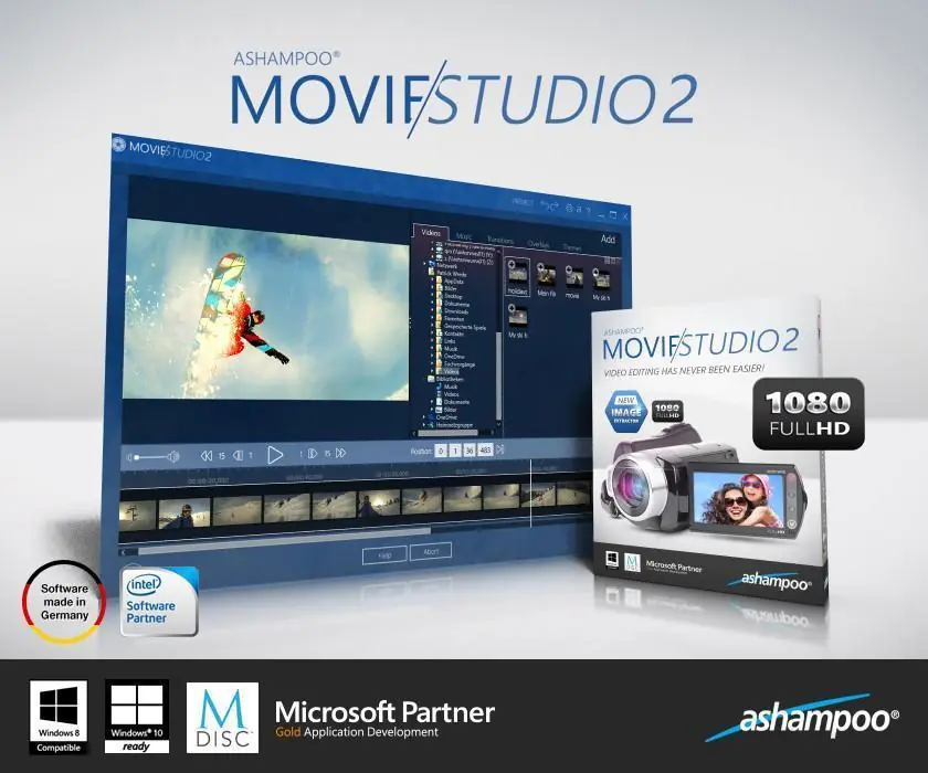 ashampoo movie studio 2 presentation