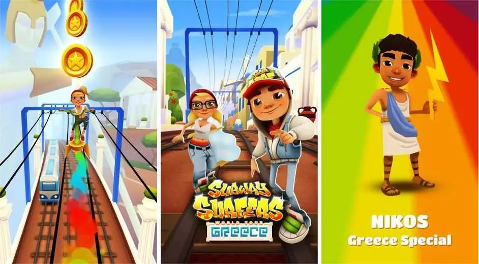 subway surfer greece