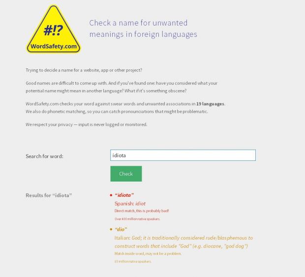 wordsafety