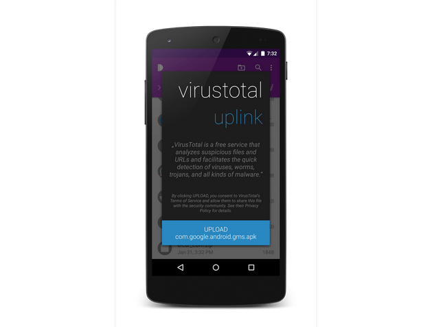 VirusTotal Uplink