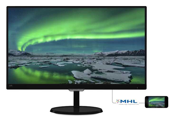 237E7QDSB Philips E-Line