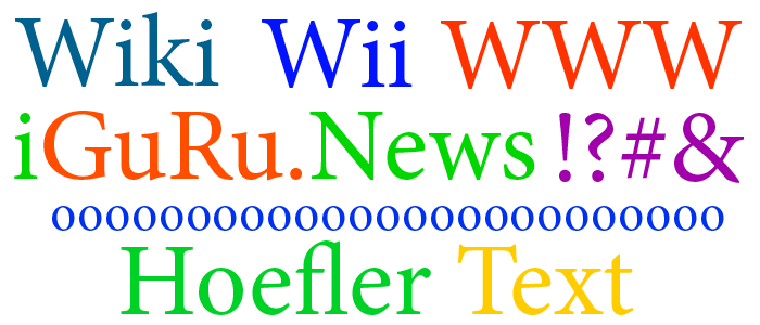 Hoefler Text Wikipedia