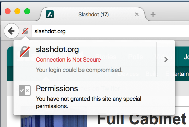firefox ssl warnings