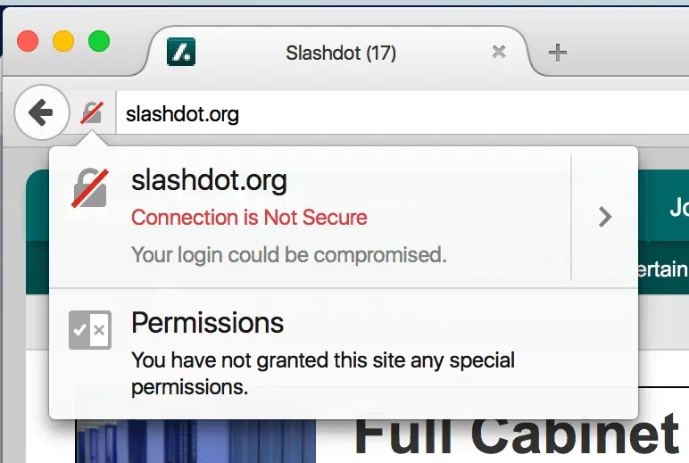 firefox ssl warnings