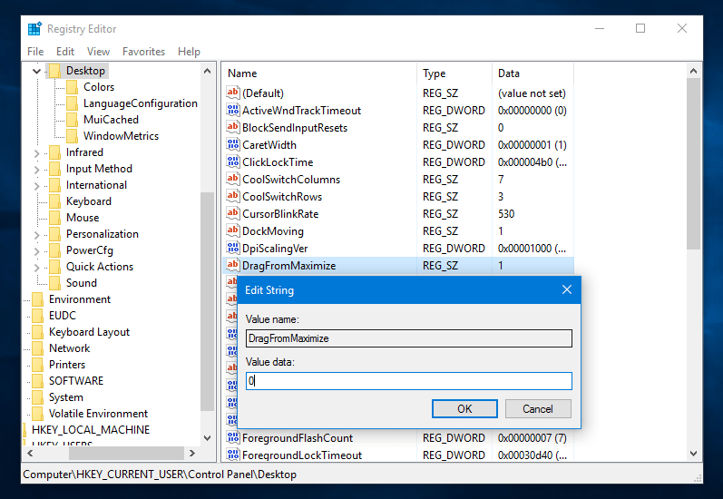 maximize windows
