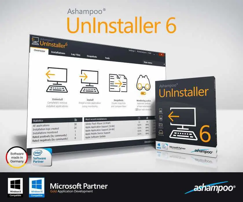 ashampoo uninstaller 6