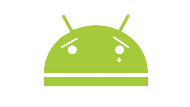 sad android
