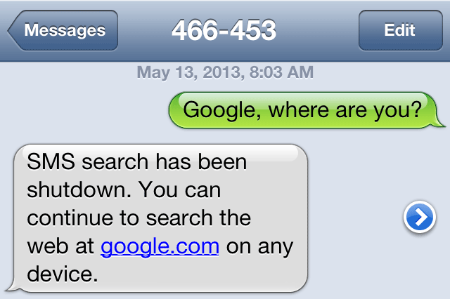 google-sms
