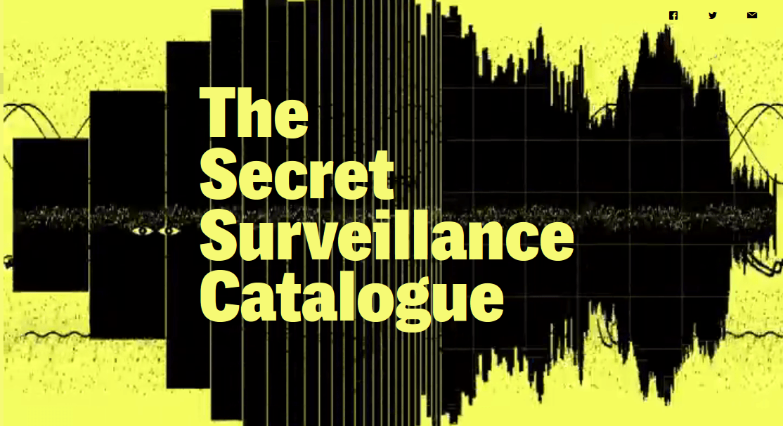 intercept surveillance catalogue