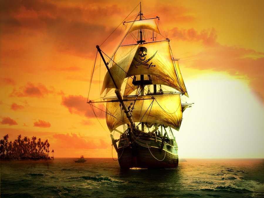 pirate ship Kickass
