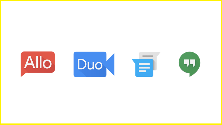 Google Hangouts Allo Duo